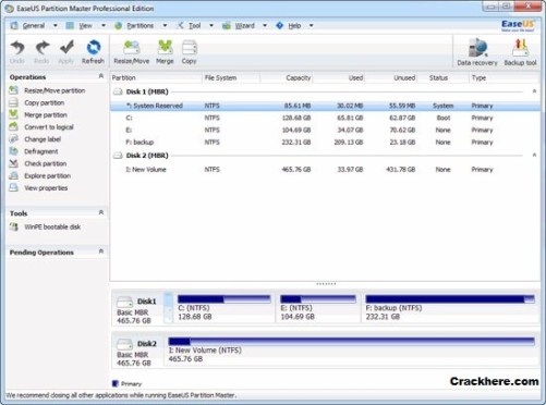Easeus Partition Master Professional 12.5 Serial Key